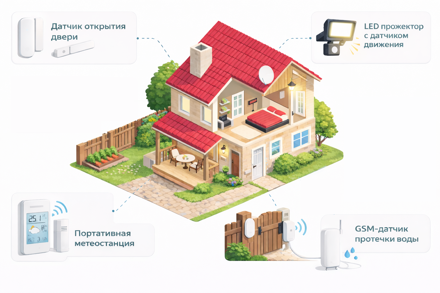 5 полезных гаджетов для дачи на батарейках: комфорт и безопасность без розетки