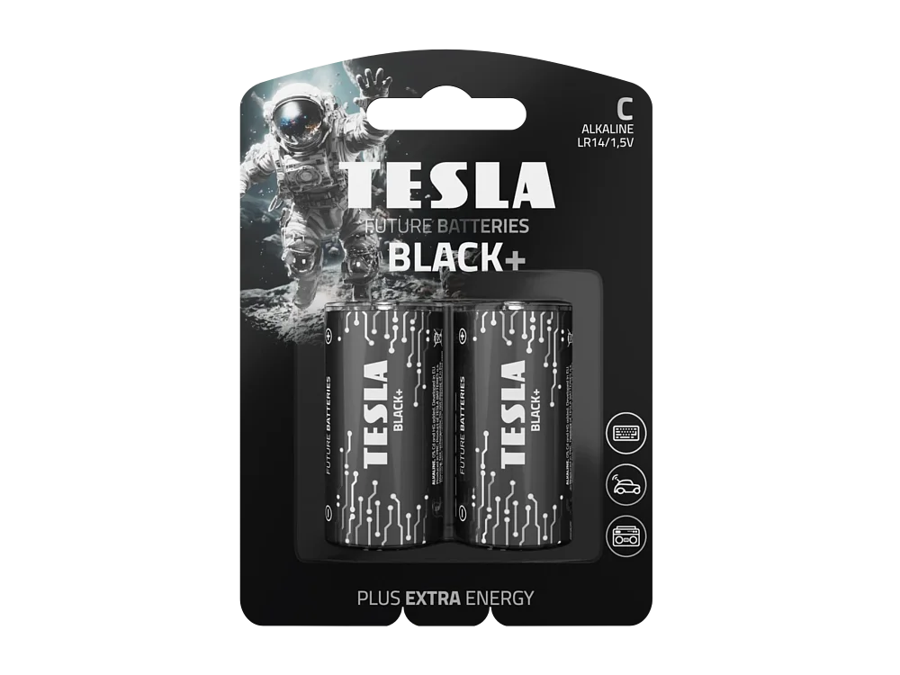 TESLA BATTERIES  Black+ C 2шт