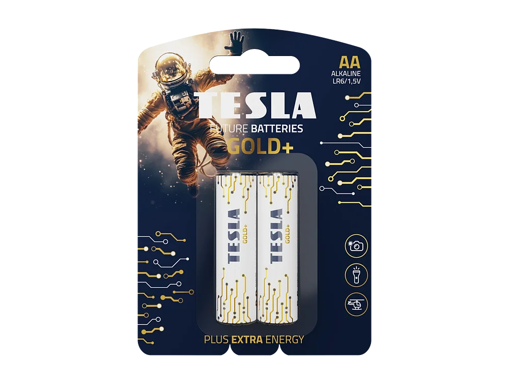 TESLA BATTERIES  GOLD+ AA 2шт